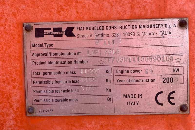 OmecoHub - Immagine FIAT KOBELCO W110